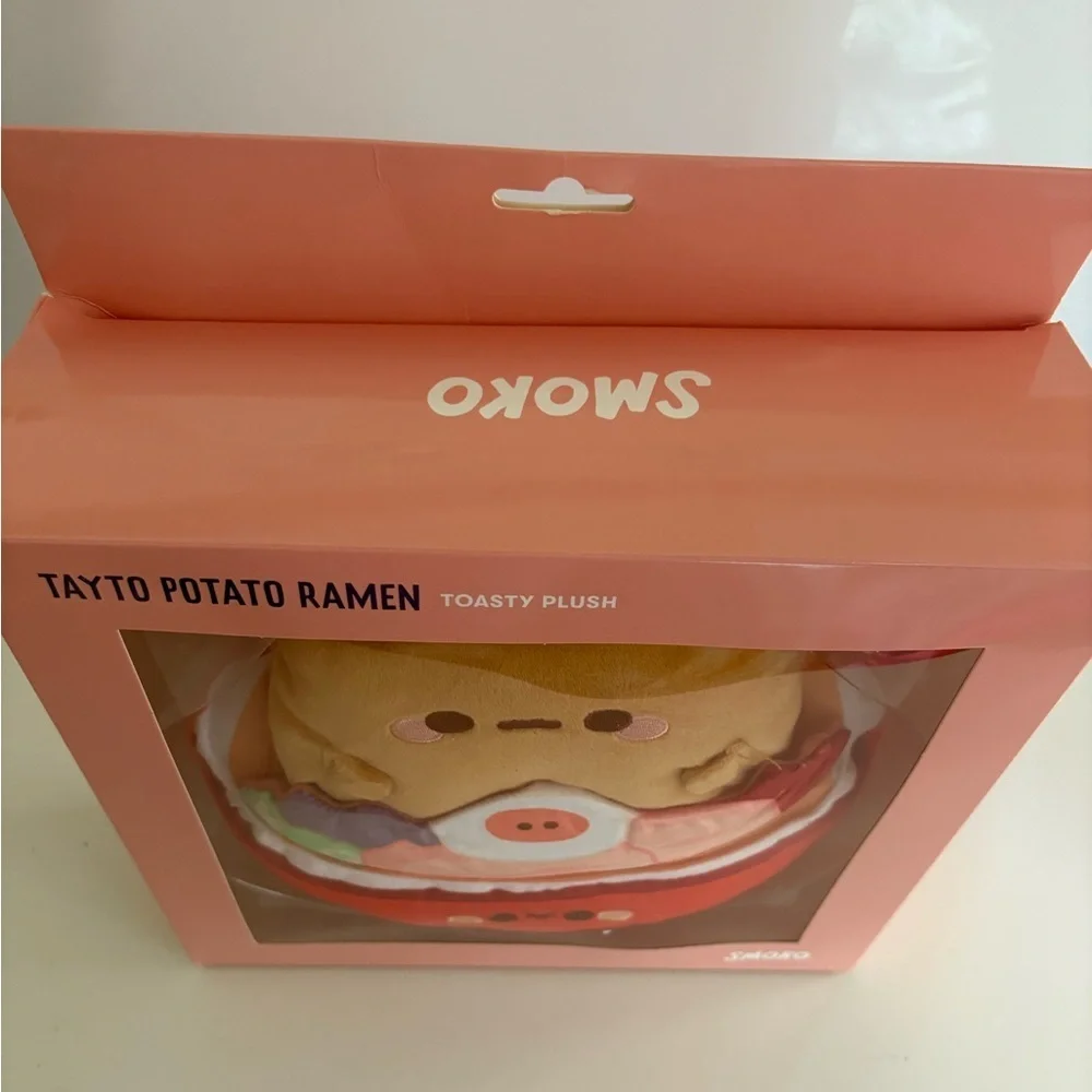 NWT Smoko Tayto Ramen Toasty Heatable Plushie